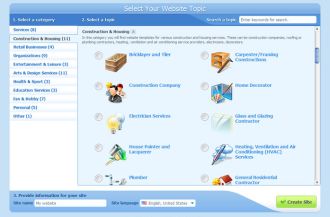 Web Site Builder